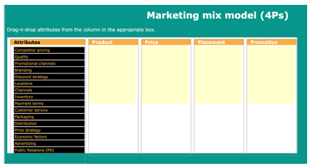 Drag'n Drop exercise